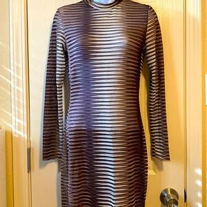 See through dress, long sleeves